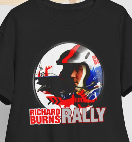 Maglietta richard burns rally - burns,